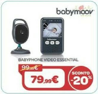 Bimbo Store Babymoov Babyphone Video Essential offerta