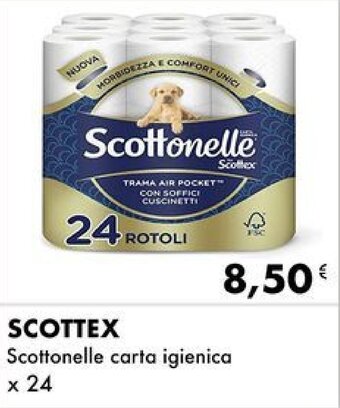 Iper Tosano SCOTTEX Scottonelle carta igienica x 24 offerta