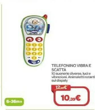 Bimbo Store Chicco Telefonino Vibra E Scatta offerta