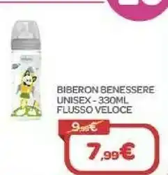 Bimbo Store Chicco Biberon Benessere Unisex - 330ml Flusso Veloce offerta