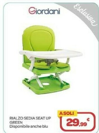 Bimbo Store Giordani Rialzo Sedia Set Up Green offerta