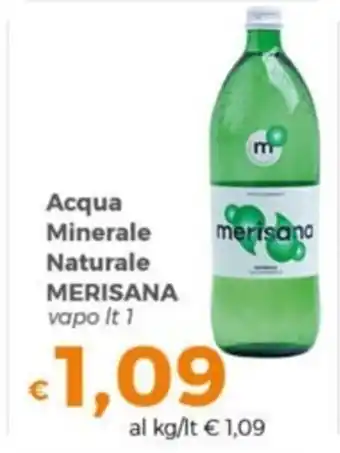 Tocal Acqua Minerale Naturale MERISANA vapo It 1 offerta