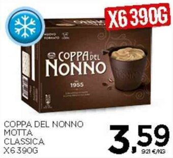 Interspar COPPA DEL NONNO MOTTA CLASSICA X6 390G offerta