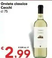 Despar Cecchi Orvieto Classico offerta