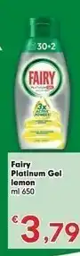 Fairy Platinum Gel Lemon