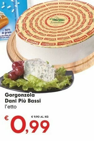 Despar Gorgonzola Dani Piu Bassi offerta