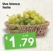 Despar Despar Uva Bianca Italia offerta