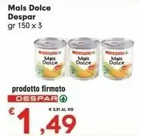 Despar Despar Mais Dolce offerta