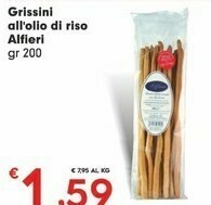 Despar Alfieri Grissini All'olio Di Riso offerta