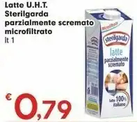 Despar Sterilgarda Latte Uht Parzialmente Scremato Microfiltrato offerta