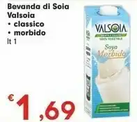Despar Valsoia Bevanda Di Soia offerta
