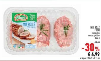 Conad Superstore MINI ROLLE FILENI con pollo senza glutine 600 g offerta
