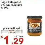 Despar Despar Sugo Bolognese offerta