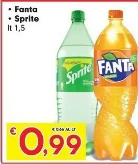 Despar Fanta Sprite offerta