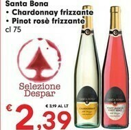 Despar Santa Bona Chardonnay Frizzante offerta