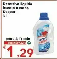 Despar Despar Detersivo Liquido Bucato A Mano offerta