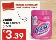Despar Vanish Rosa Polvere offerta