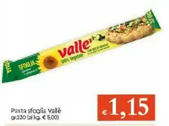 Galassia Valle Pasta Sfoglia offerta