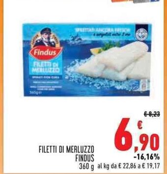 FILETTI DI MERLUZZO FINDUS 360 g