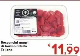Eurospar Tallone Bocconcini Magri Di Bovino Adulto offerta