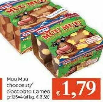 Galassia Cameo Muu Muu Cioccolato 500 G(ml) offerta
