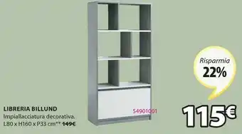 JYSK Libreria Billund offerta