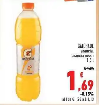 GATORADE arancia, arancia rossa 1,5 L