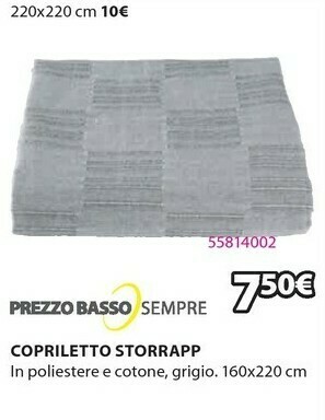 JYSK Copriletto Storrapp offerta