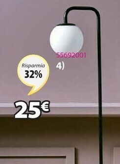 JYSK Lampada Da Terra Adrian offerta