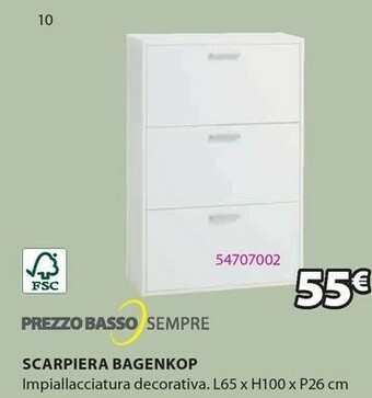 JYSK Scarpiera Bagenkop offerta
