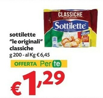 Pam Mondelez - Sottilette Le Originali Classiche offerta