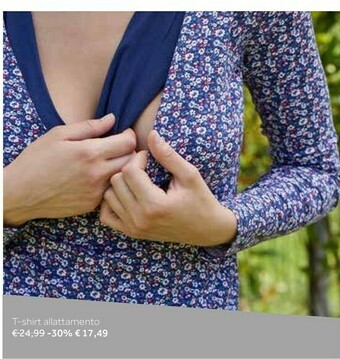 Prenatal T-shirt Allattamento offerta