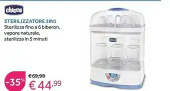 Prenatal Chicco Sterilizzatore 3in1 offerta