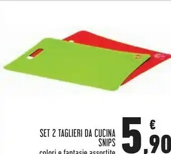 Snips Set 2 Taglieri Da Cucina
