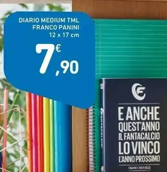 Conad Diario Medium Tml Franco Panini offerta