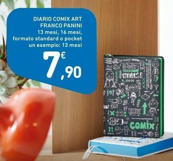 Conad Franco Panini Diario Comix Art offerta