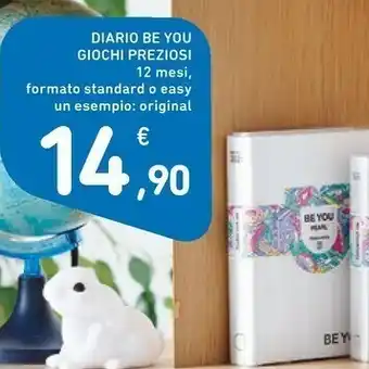 Conad Giochi preziosi Diario Be You offerta