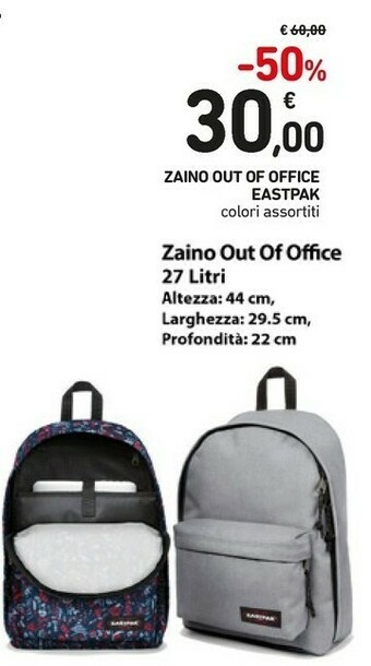 Eastpak Out Of Office Zaino Poliammide Nero