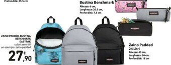 Eastpak Padded Pak'r Zaino Grigio