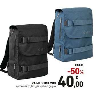 Conad Zaino Spirit Mod offerta