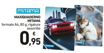 Conad Mitama Maxiquaderno offerta