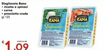 Despar Rana Sfogliavelo Carne 125 G(ml) offerta
