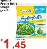 Despar Orogel Spinaci Foglia Bella offerta