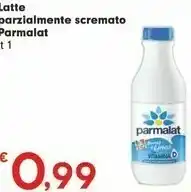 Despar Parmalat Latte Parzialmente Scremato 1000 G(ml) offerta