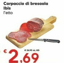 Ibis Carpaccio Di Bresaola