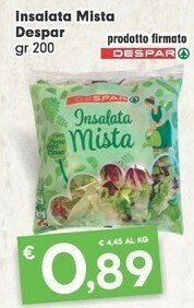 Despar Despar Insalata Mista offerta