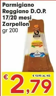 Despar Zarpellon Parmigiano Reggiano Dop offerta