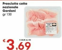 Despar Gardani Prosciutto Cotto Nazionale offerta