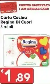 Despar Regina Carta Cucina Di Cuori offerta