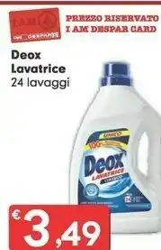 Despar Deox Lavatrice offerta
